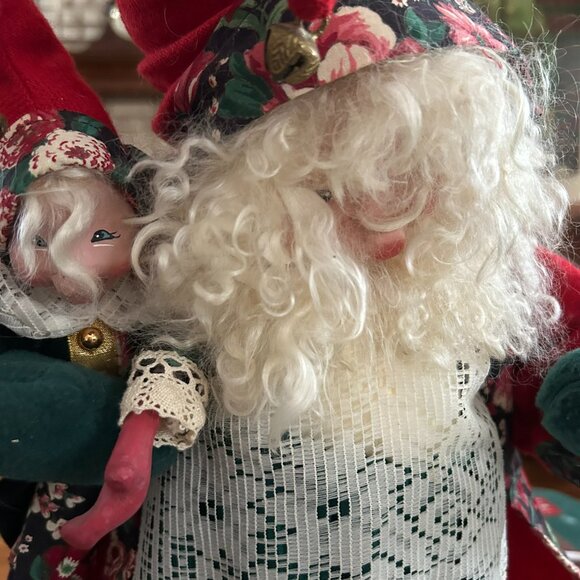 House of Hatten Old World Santa Claus 21” Vintage 1990 German St. Nick - Picture 9 of 12